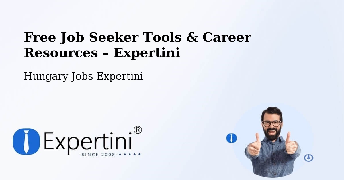 Free Job Seeker Tools & Career Resources – Kalocsa - Kalocsa, Hungary Jobs Expertini
